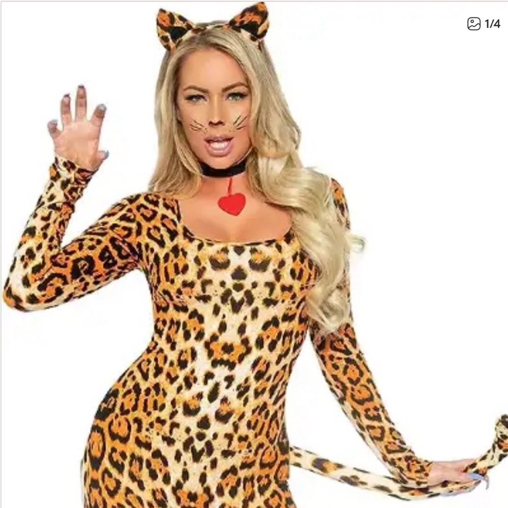 Leg Avenue Leopard Print Cat Costume